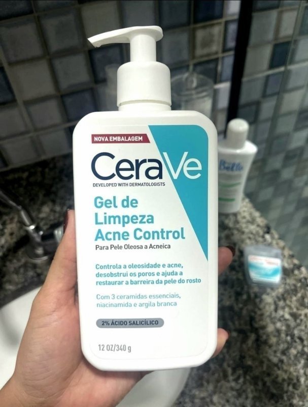 Cerave, Gel de Limpeza Acne Control 340g