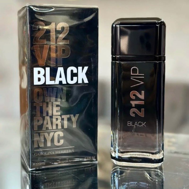 Perfume Carolina Herrera 212 VIP Black EDP 200ml