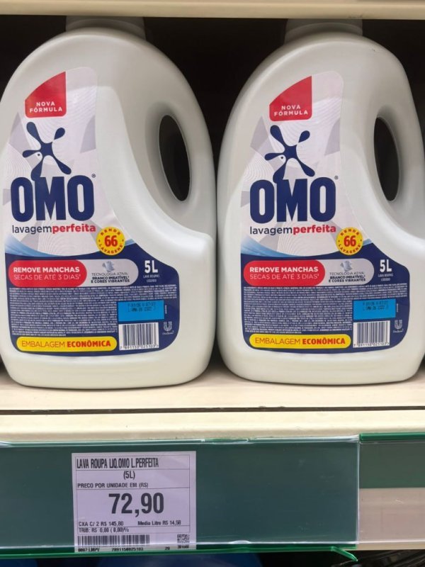 Omo Sabão Líquido Lavagem Perfeita 5L