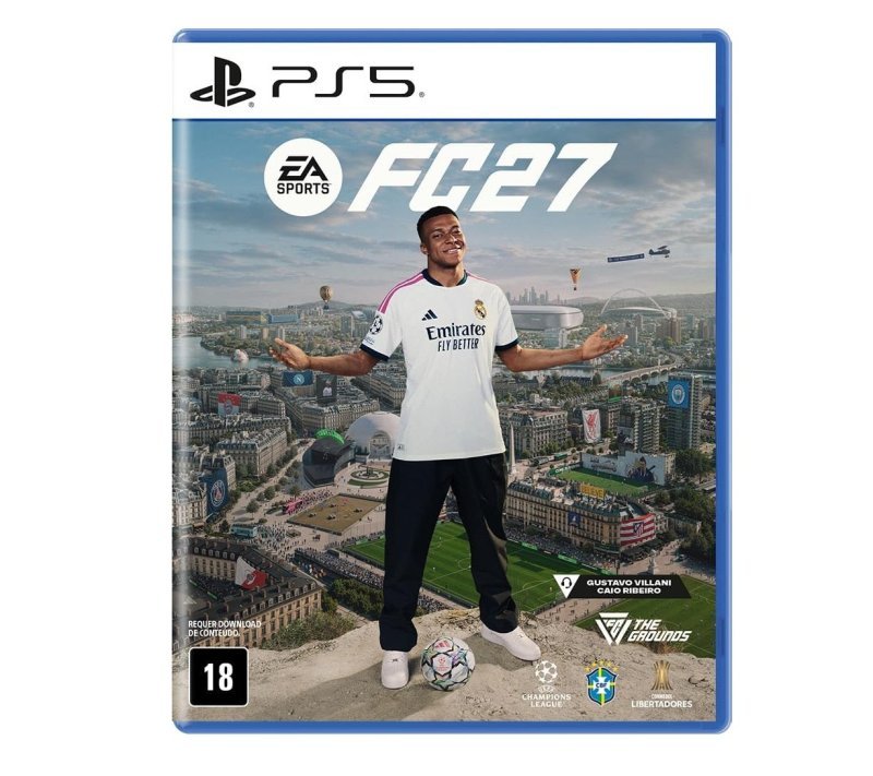 Jogo EA Sports FC 27, Mídia Física, PS5