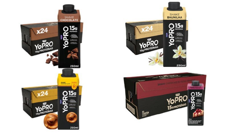 YoPRO 15g Proteína 250ml - 24 un.