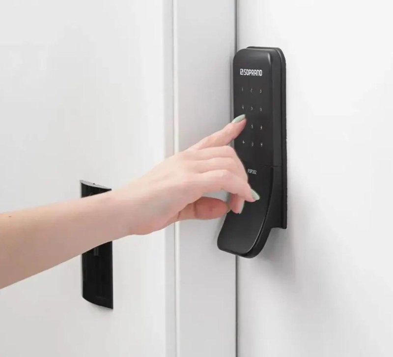 Fechadura Digital De Sobrepor Puxador FSP202 - Soprano