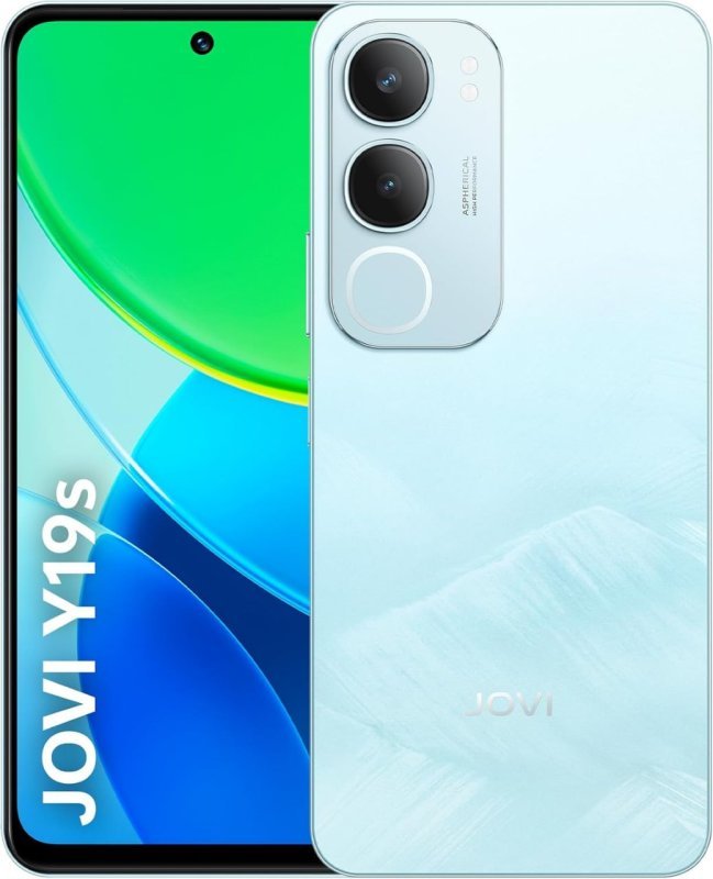 JOVI Y19s - 256GB 8GB RAM - Câmera 50MP - Tela 90Hz - Azul Glacial