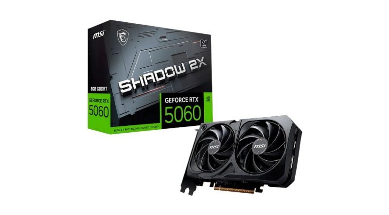 Placa de Vídeo Rtx 5060 Ventus 2x Oc 8GB