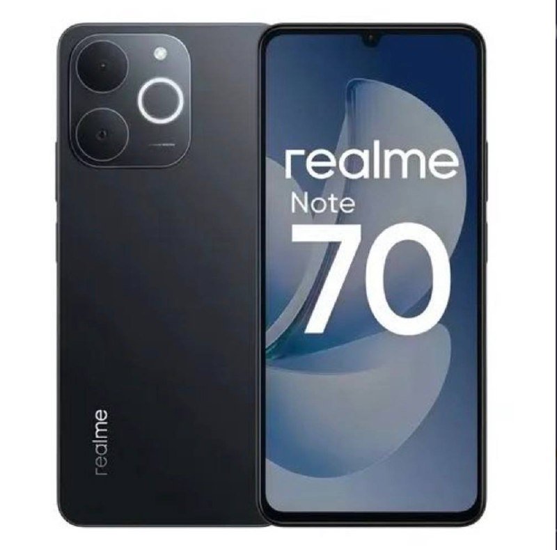 Realme Note 70 8GB RAM 256GB ROM Preto