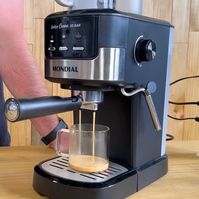 Cafeteira Espresso Dolce Crema 20 Bar Mondial N1200W 127V