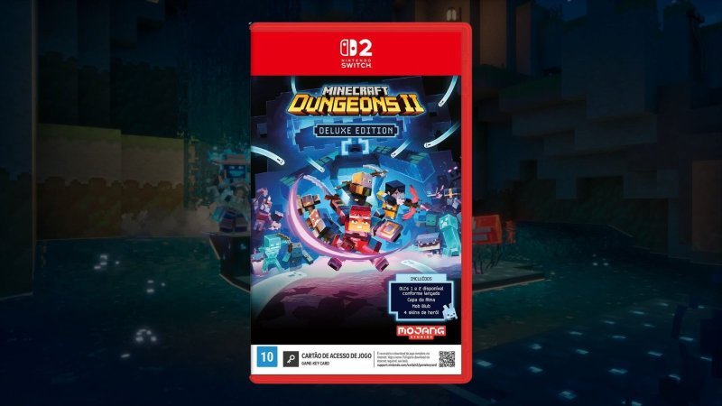 Pré-venda Minecraft Dungeons II Deluxe Edition – Nintendo Switch