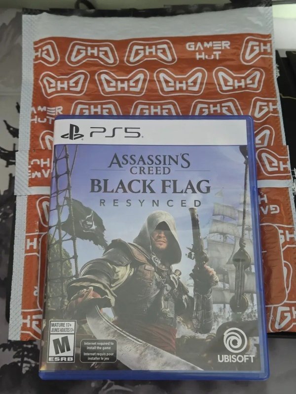 Assassin's Creed Black Flag Resynced - PS5 + Frete Grátis