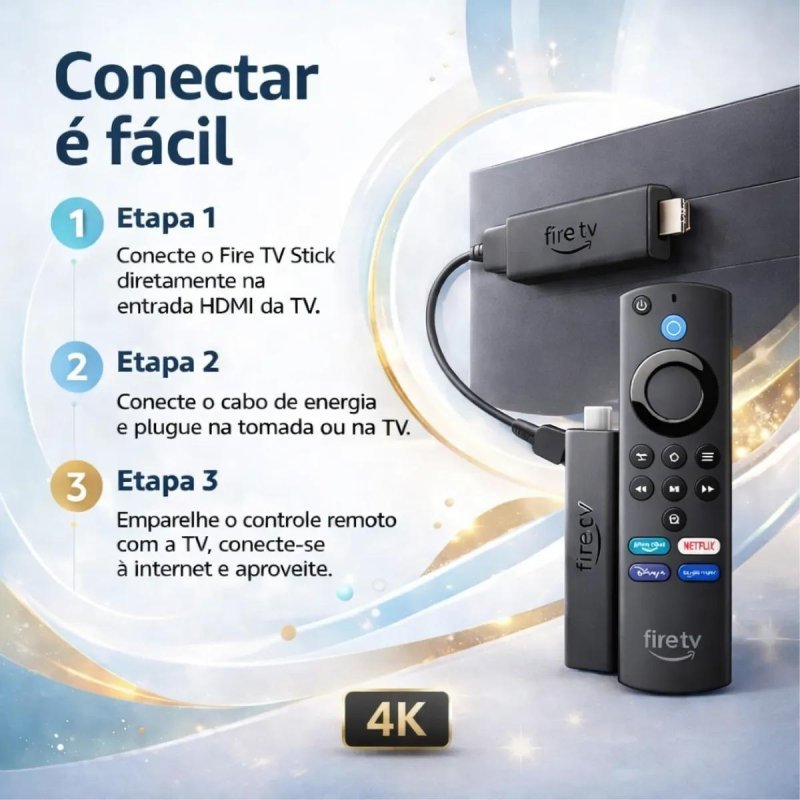 Amazon Fire TV Stick 4K com Alexa