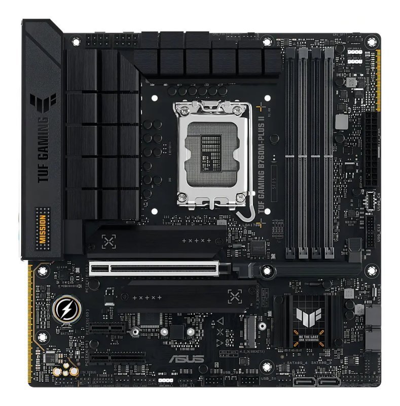 Placa Mãe Asus Tuf Gaming B760m-plus Ii, B760, Matx, Ddr5