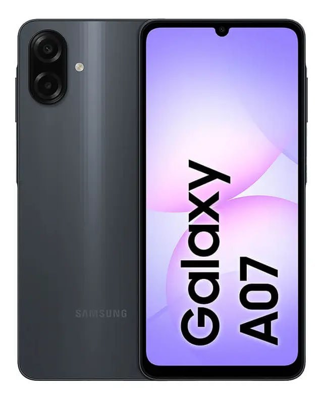 Samsung Galaxy A07 4G 256GB 8GB RAM - Tela 6,7" - Preto