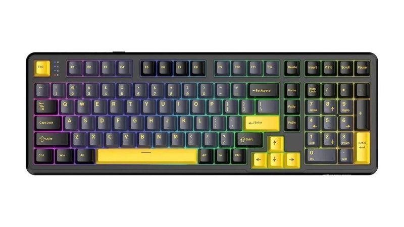 Teclado Mecânico Sem Fio Attack Shark X98