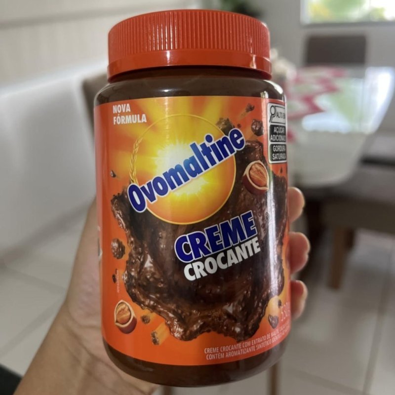 Creme Crocante Ovomaltine Pote 530g
