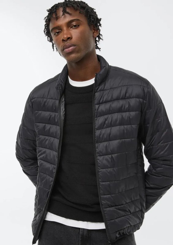 Hering Jaqueta Masculina Puffer Matelassê + Saquinho