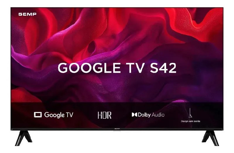 Semp Smart TV 50 Polegadas LED Full HD - Wi-Fi Bluetooth Google TV HDR10