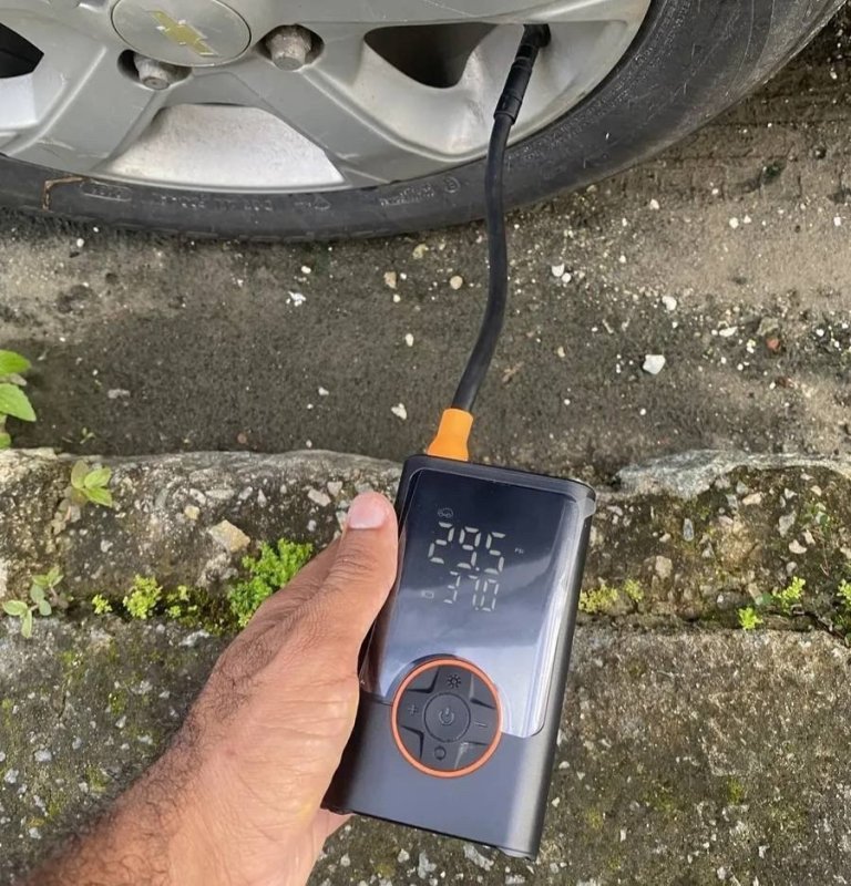 Compressor Portátil Car Air Pump Digital + Frete Grátis