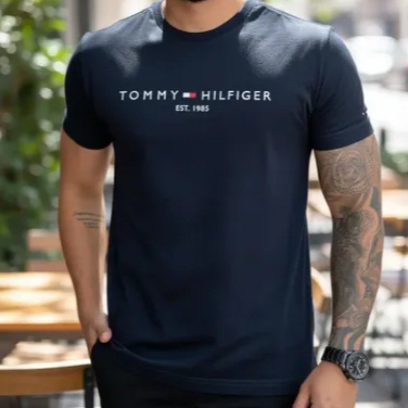 Camiseta Tommy Hilfiger 1985 Masculina Algodão (P ao GG)