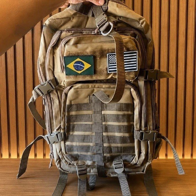 Mochila Tática Militar Grande 50L + Frete Grátis