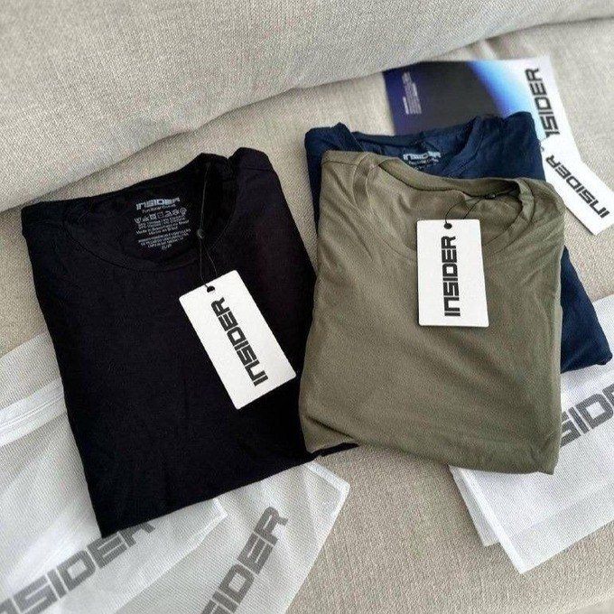 Kit com 2 Camisetas Light T-shirt Insider