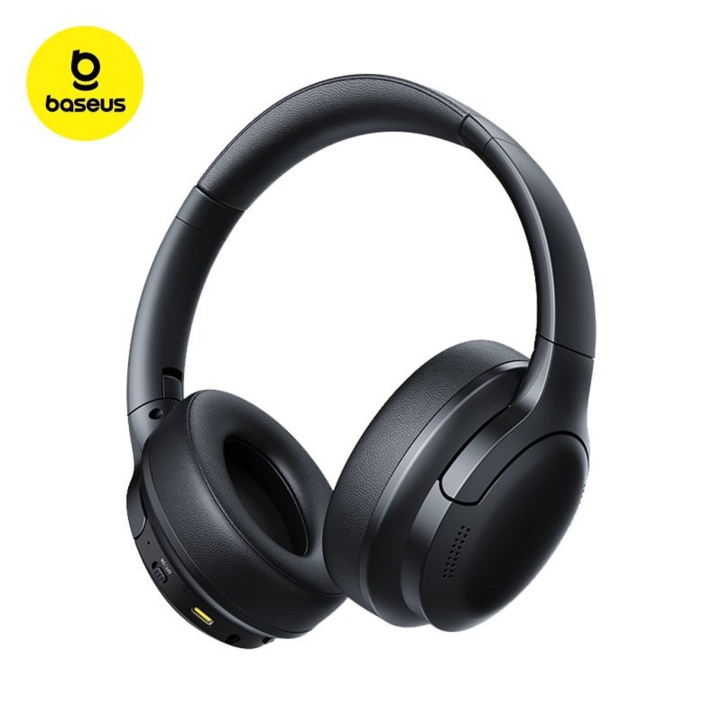 Headphone Baseus Bass BH1 Lite Sem Fio Bluetooth 6.0 Som Potente Leve Dobrável Confortável