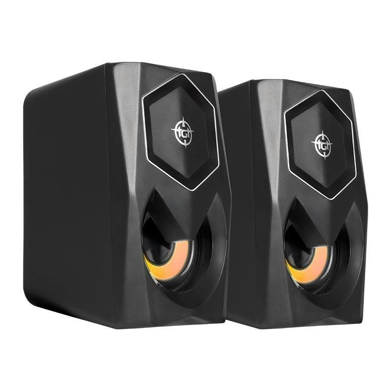 Caixa de Som TGT Sentry, Rainbow, 2x3W RMS, Preto, TGT-STY-RBW02