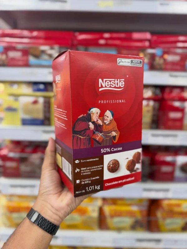 Chocolate em Pó 50% Cacau DOIS FRADES 1kg