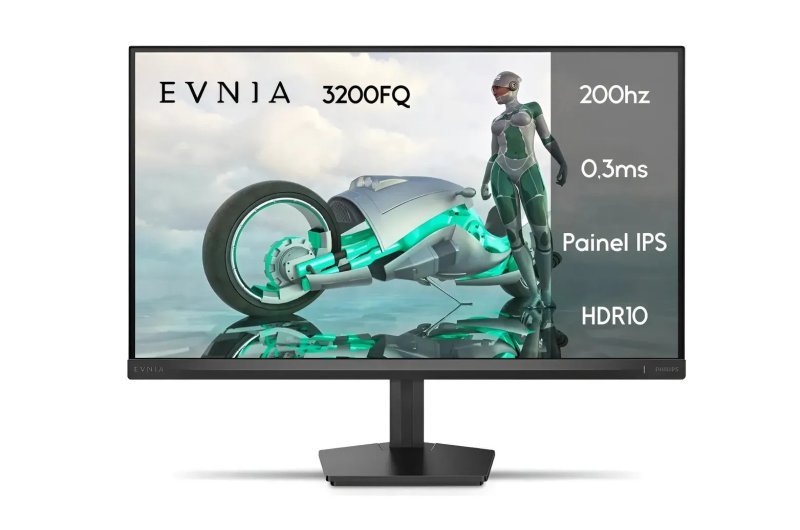 Monitor Gamer Phillips de 23.8" Full HD IPS com 200Hz