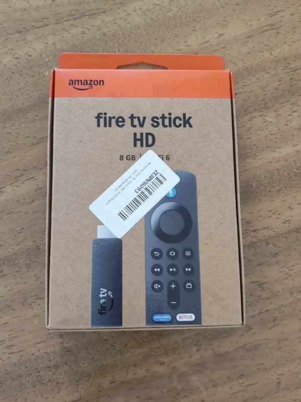 Amazon 2ª Geração Fire TV Stick HD Ger 26 Preto De Voz + Frete Grátis