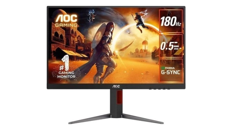 Monitor Gamer AOC 24" 180Hz 0,5ms IPS Ajuste de Altura 24G4/P