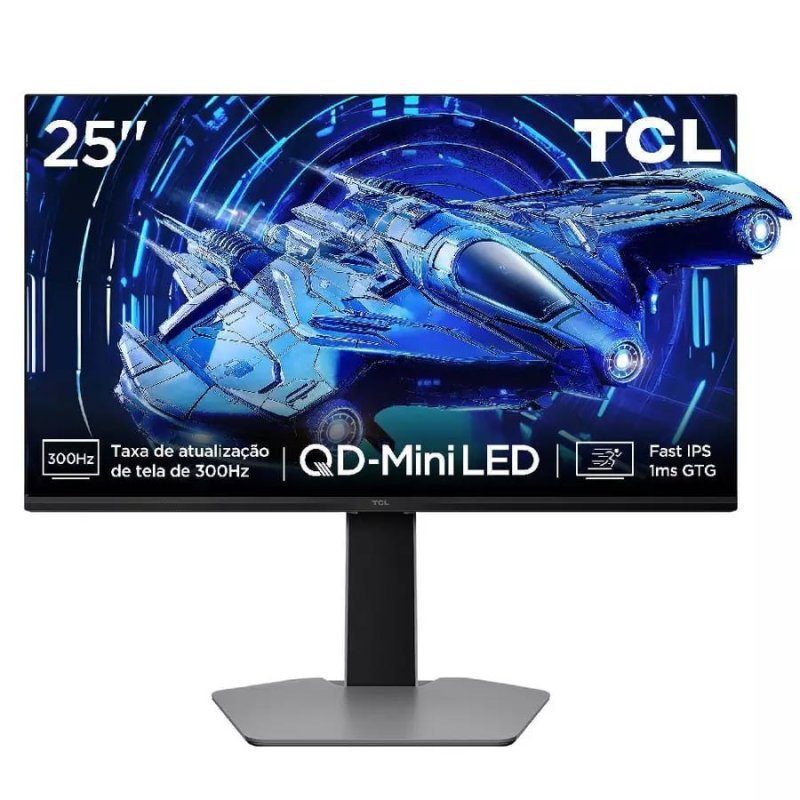 Monitor TCL 25 QLED Mini LED FHD G64 300Hz 1ms