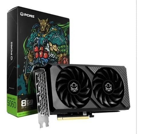 Placa De Vídeo Pcyes Geforce Rtx 5060 8GB Gddr7 128 Bits
