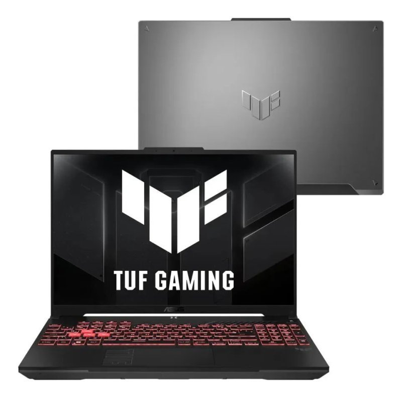 Notebook Gamer ASUS TUF Gaming A16, AMD Ryzen 7, RTX 4050, 16/512GB SSD, Linux KeepOS, Tela 16" IPS 144Hz, (FA607NUQ-RL167)