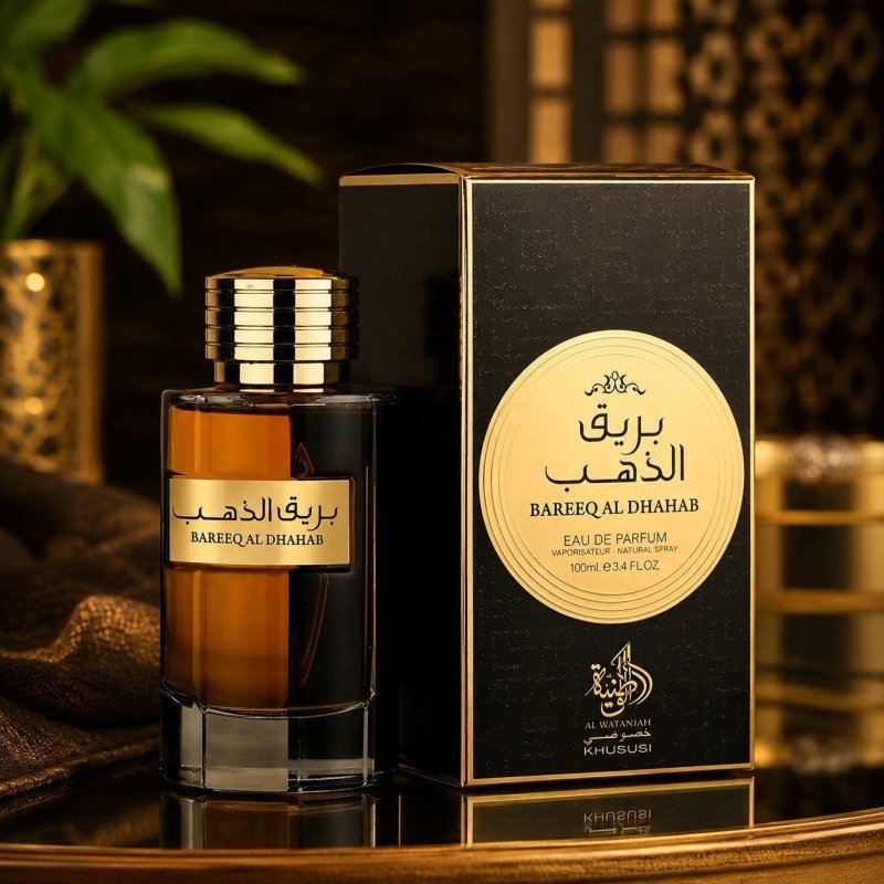 Perfume Árabe Al Wataniah Bareeq Al Dhahab 100ml Eau De Parf