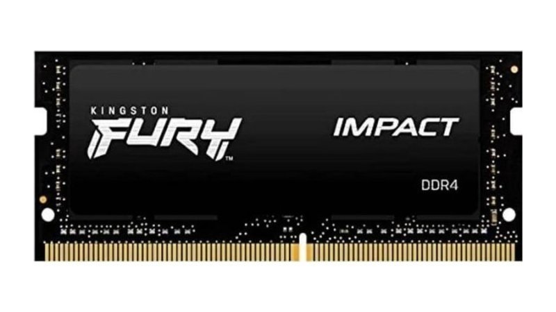 Memória Ram Para Notebook Ddr4 8gb 3200Mhz Cl20 Kingston Fury Impact