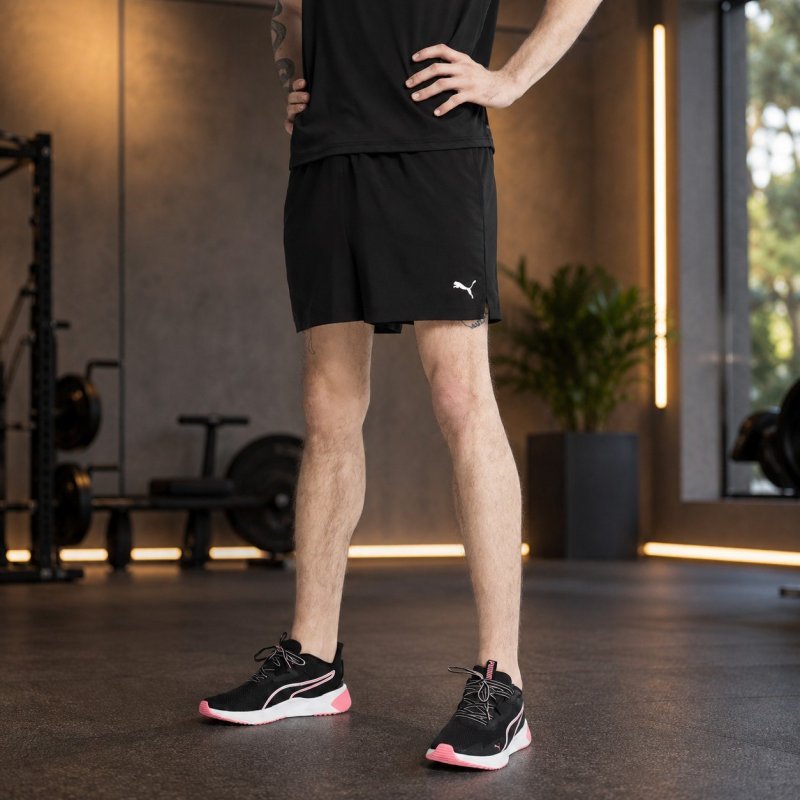 Shorts Tad Essentials 5 Woven Masculino Puma Preto