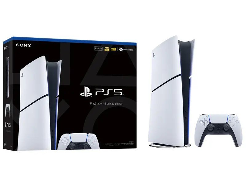 Console Playstation 5 Slim Edição Digital 825GB