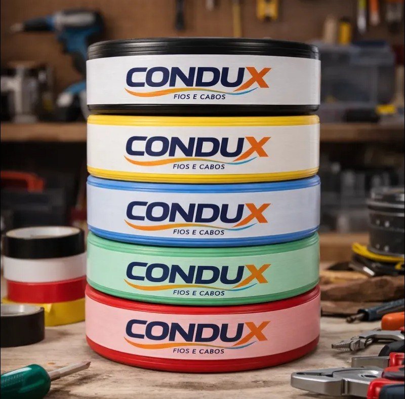 Cabo Flexível 4mm Unipolar Com 100 Metros Condux 750v