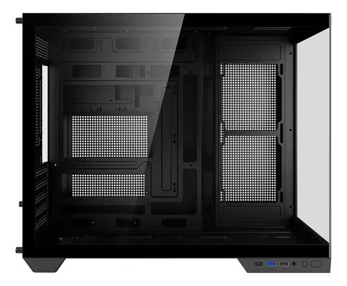 Gabinete Aquário Kalkan Saga Micro-ATX Preto com USB 3.0
