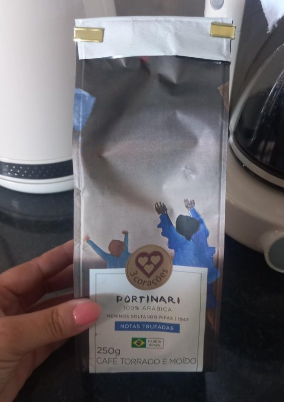 3 Corações Café Torrado e Moído Gourmet Portinari, Notas Trufadas, 250G