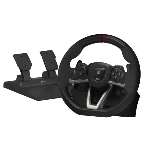 HORI Volante de Corrida PRO Deluxe Compatível com Nintendo Switch - Licenciado pela Nintendo