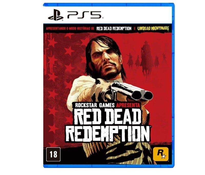 Jogo Red Dead Redemption, Mídia Física, PS5