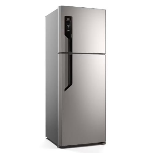Geladeira Electrolux Frost Free com AutoSense 480L Efficient Duplex Inox Look (TF71S) - 127V
