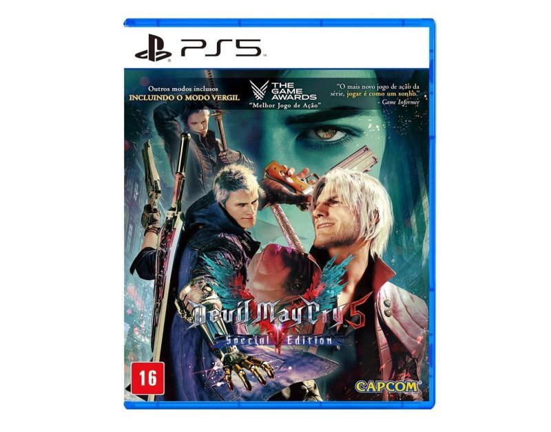 Jogo Devil May Cry 5 Special Edition Mídia Física, PS5