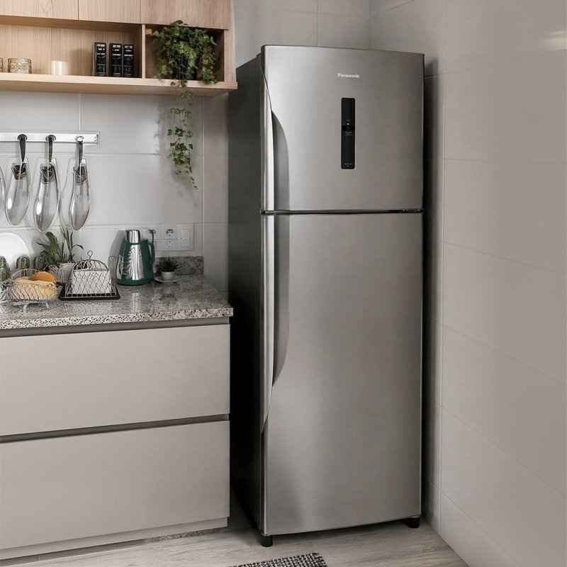 Refrigerador Panasonic 391l Aço Escovado Nr-bt44pv3x