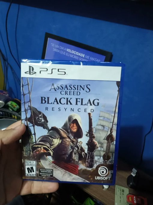 Assassin's Creed Black Flag Resynced - PS5 + Frete Grátis