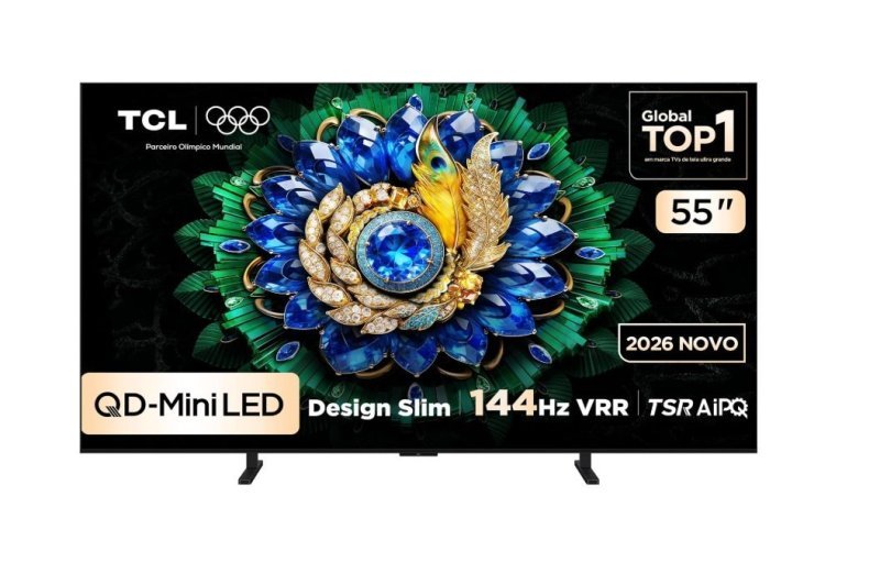 Smart TV TCL 55 Polegadas QLED Mini LED 4K A400M