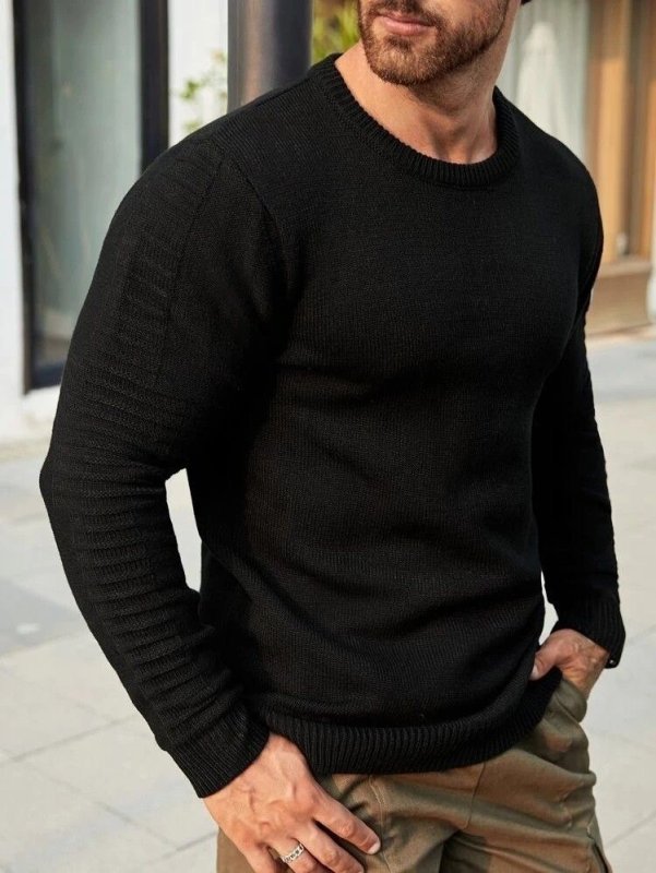 Blusa De Frio Suéter Masculino Lã Tricot
