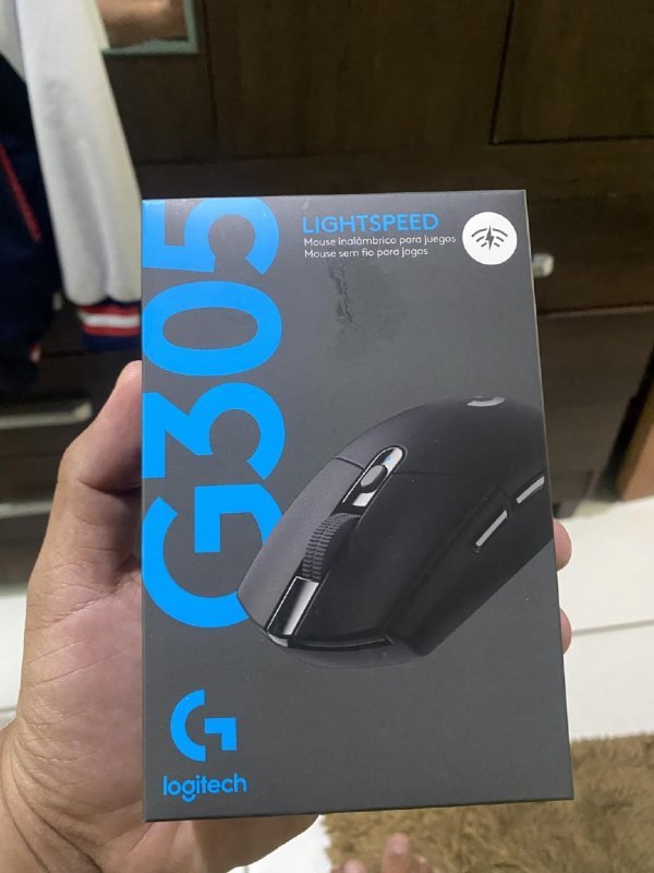 Mouse Gamer Sem Fio Logitech G305 LIGHTSPEED + Frete Grátis