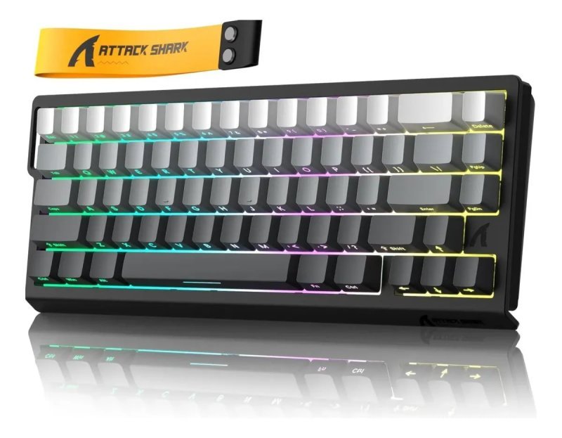 Teclado Mecânico Para Jogos Attack Shark X68he