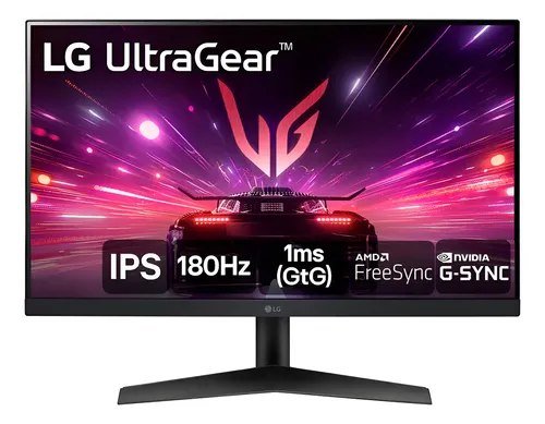 Monitor Gamer LG Ultragear 24 180hz 1ms Full Hd Ips Bivolt Preto 127/220v